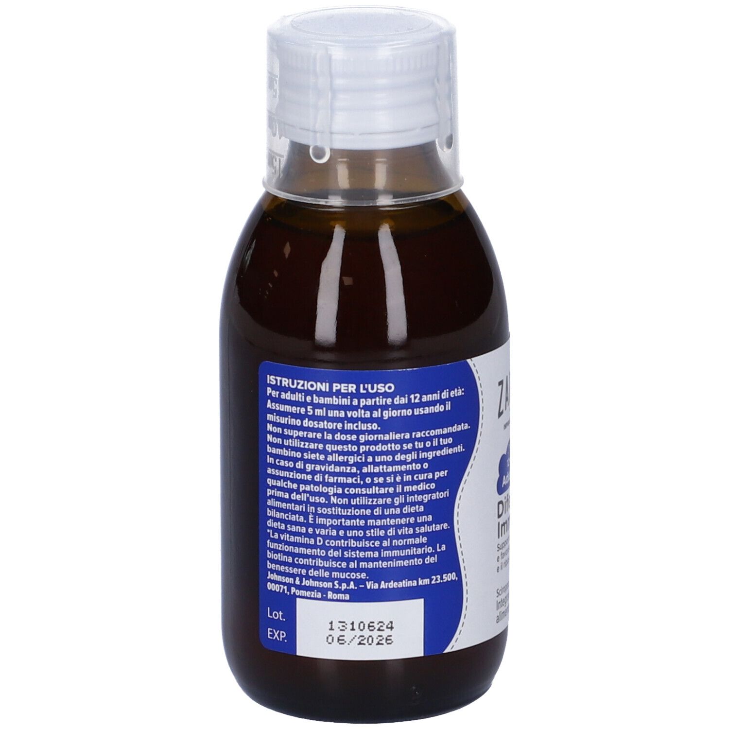 Zarbee's Sciroppo Notte Difese Immunitarie Adulti 120 ml, Multivitaminico per favorire rilassamento