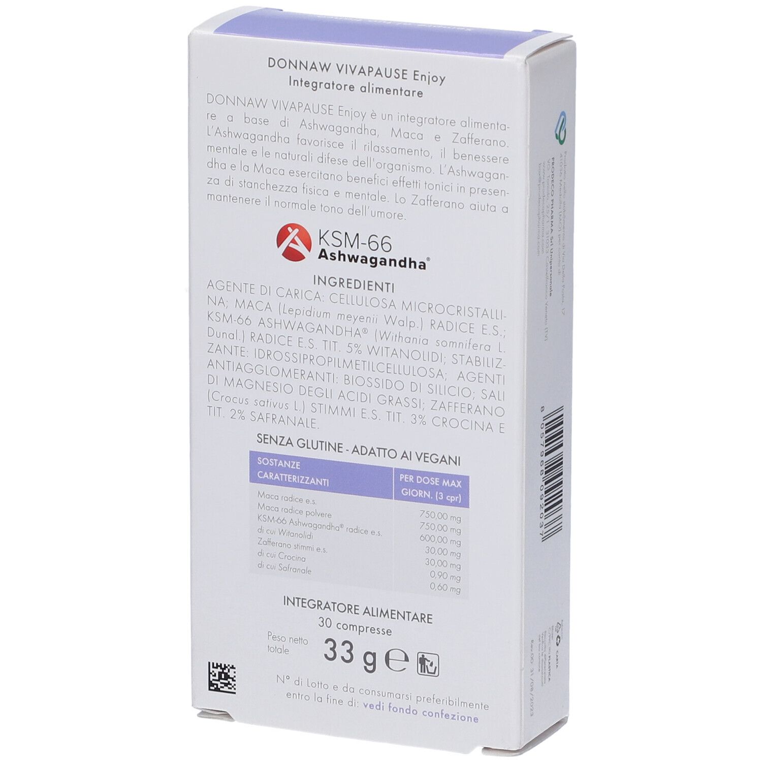 Donnaw Vivapause Enjoy 30 Compresse