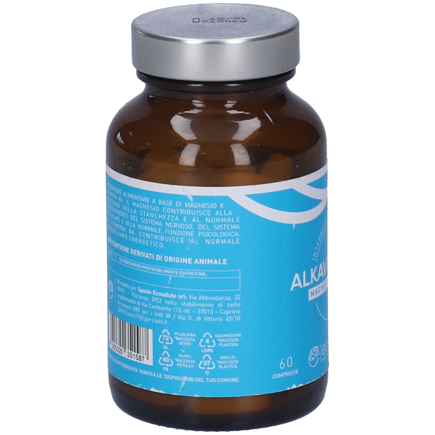 Alkavita Mag Magnesio Cloruro 60 Compresse