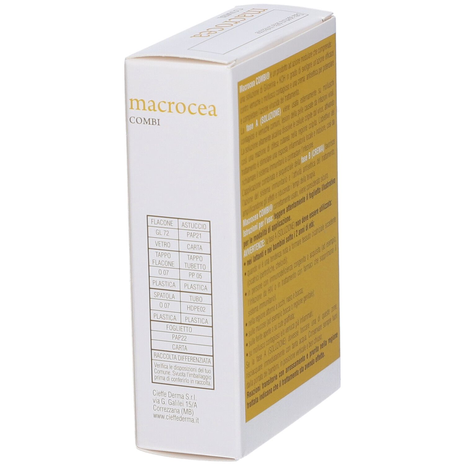 Macrocea Combi Soluzione 5 Ml + Crema 8 Ml