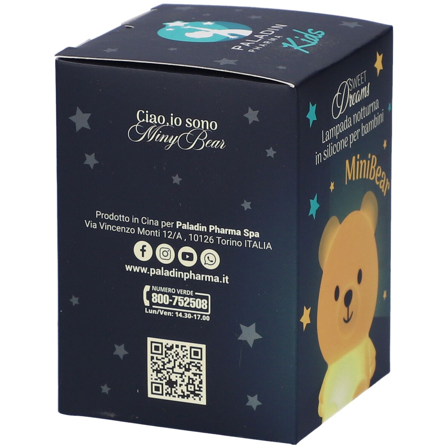Paladin Pharma Kids Sweet Dreams Lampada Notturna Mini Orsetto