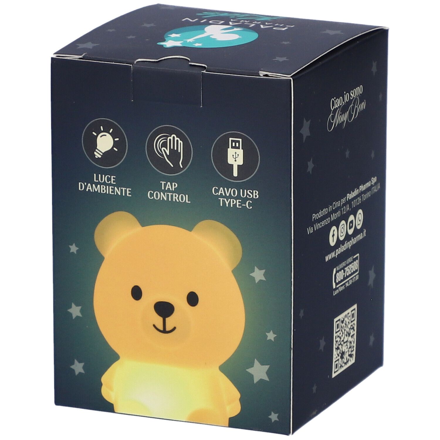 Paladin Pharma Kids Sweet Dreams Lampada Notturna Mini Orsetto