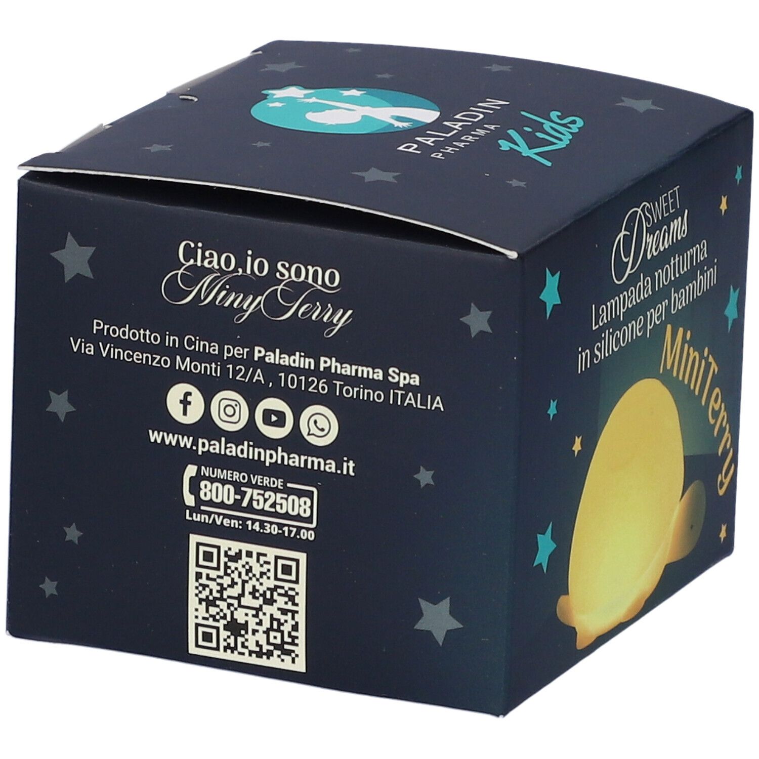 Paladin Pharma Kids Sweet Dreams Lampada Notturna Mini Tartaruga