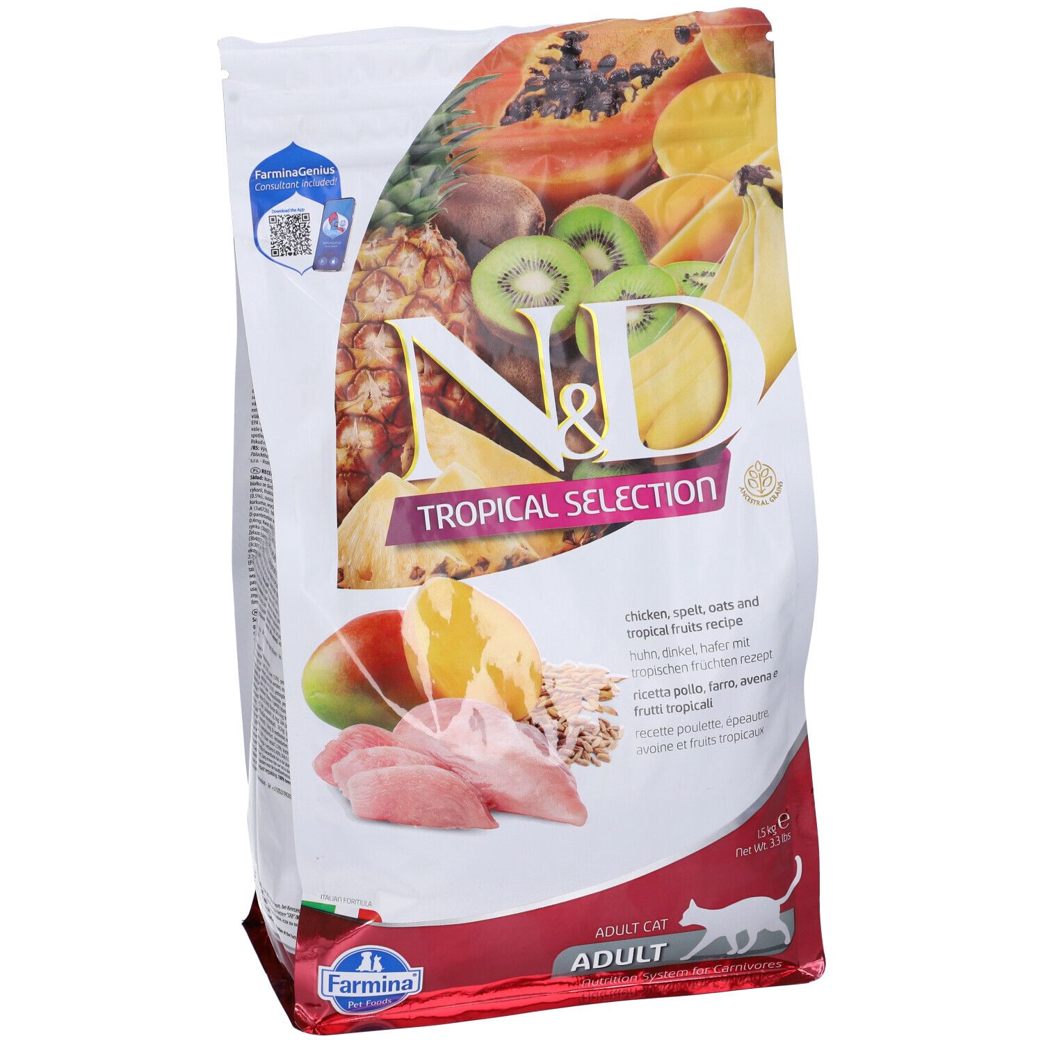 N&D Cat Tropical Selection Chiecken 1500 g - Redcare