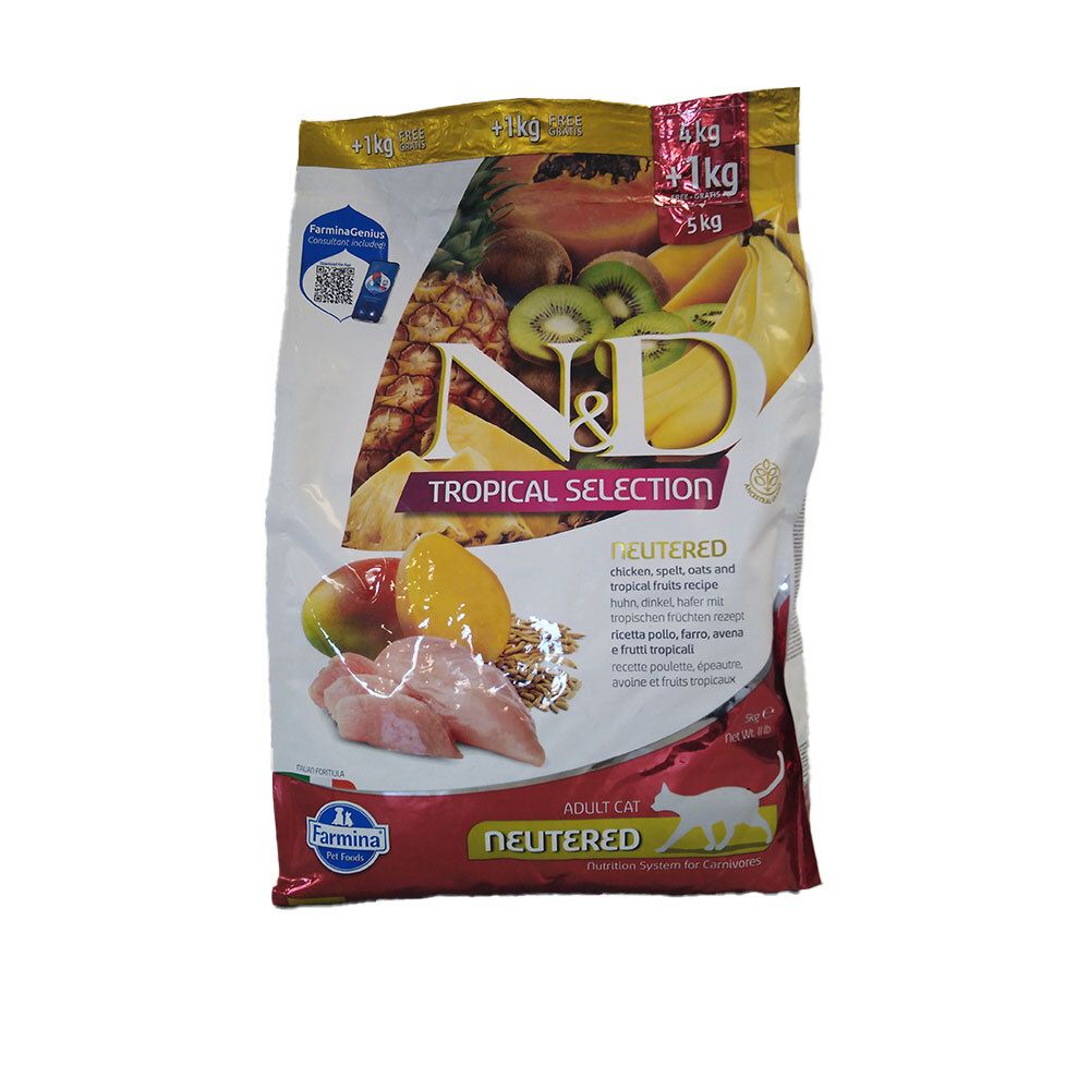 N&D Cat Tropical Selection Chiecken Neutered