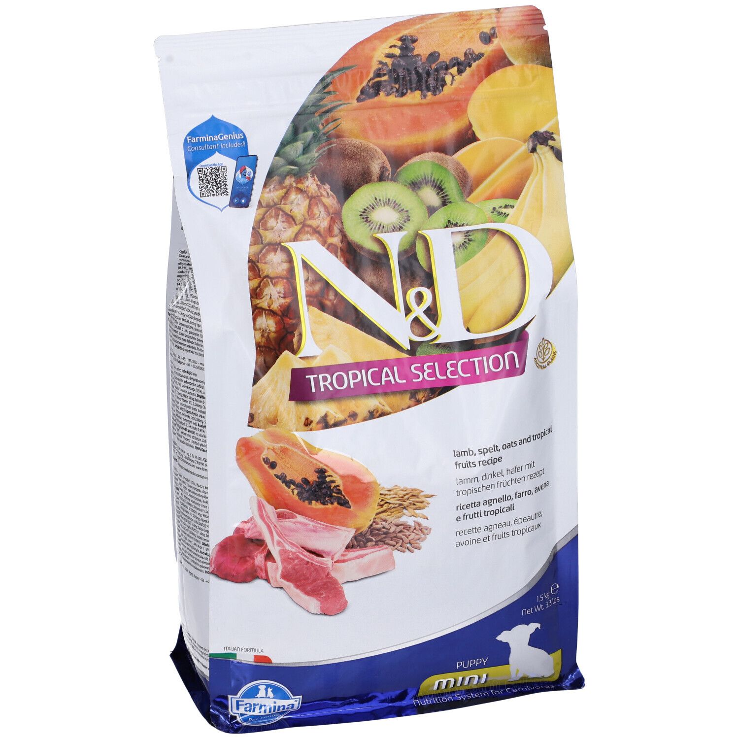 Farmina® Dog Tropical Selection Lamb Puppy Mini 1500 g - Redcare