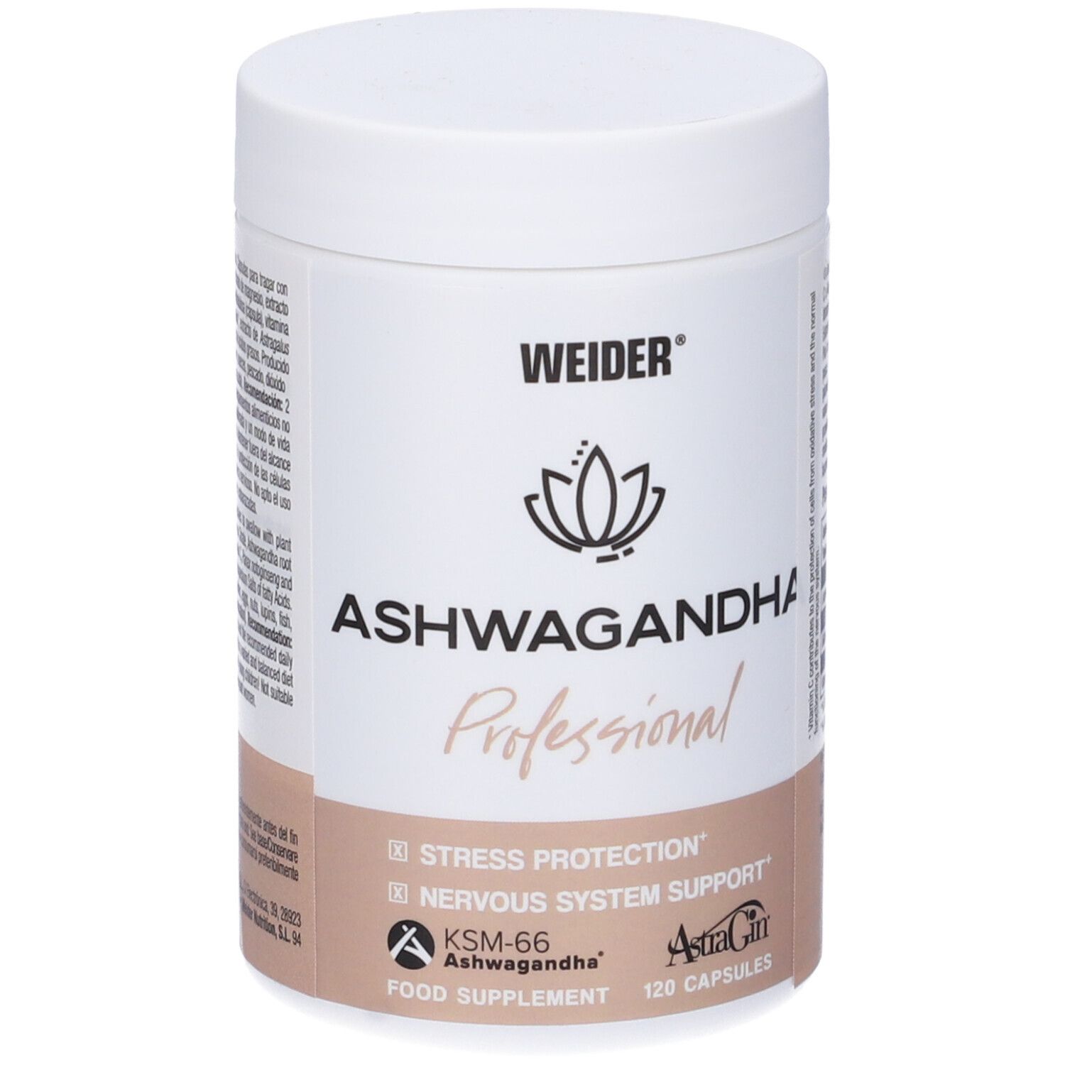 Weider Ashwagandha Professional 120 Capsule