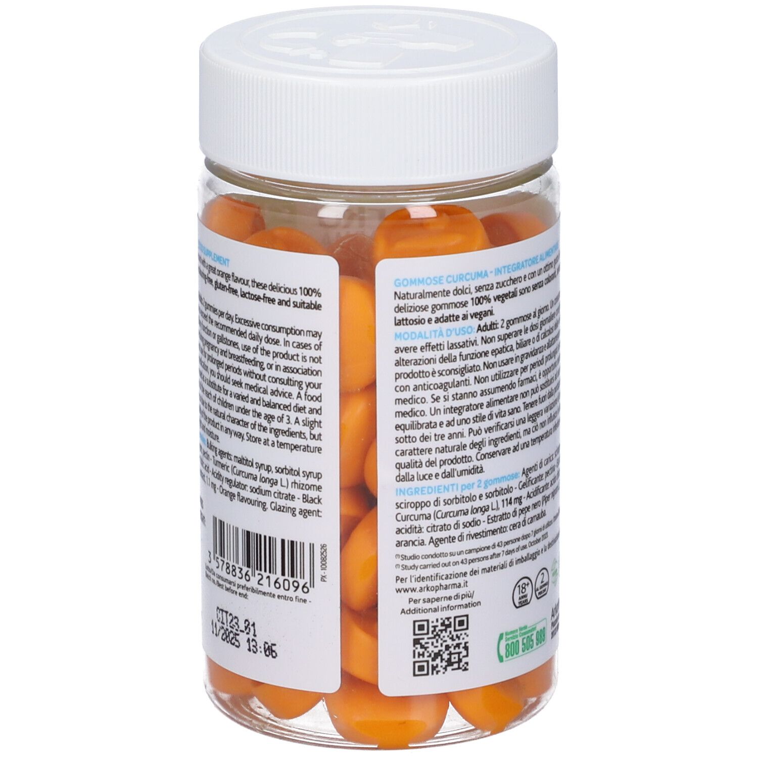 ARKOPHARMA ARKOGUMMIES CURCUMA 60 gummies