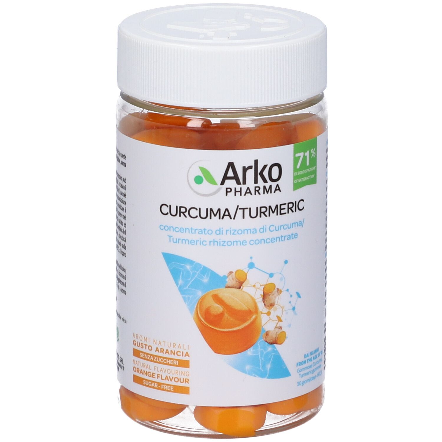 ARKOPHARMA ARKOGUMMIES CURCUMA 60 gummies