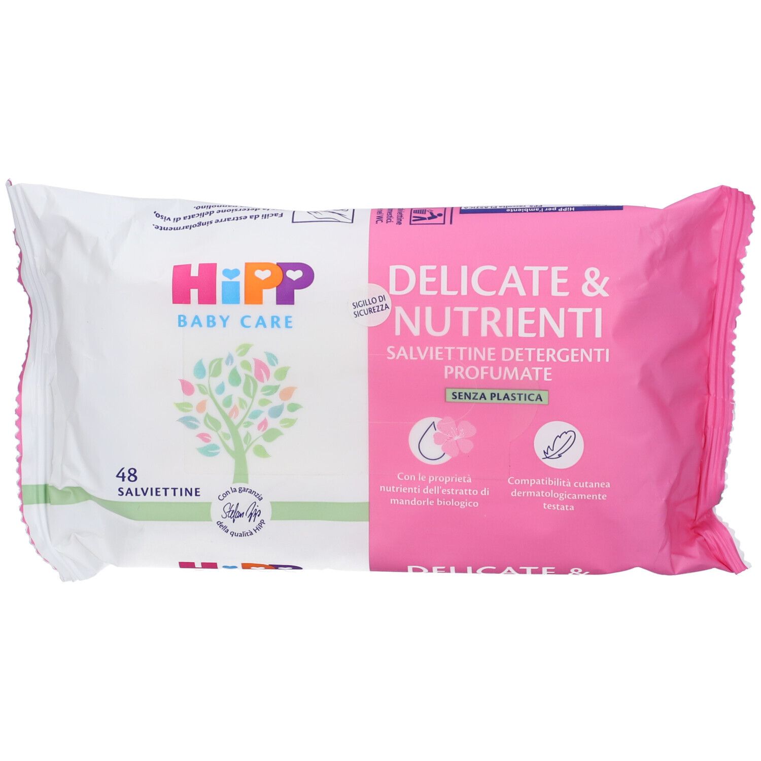 Hipp Salviettine Delicate&Nutrienti 48 Pezzi