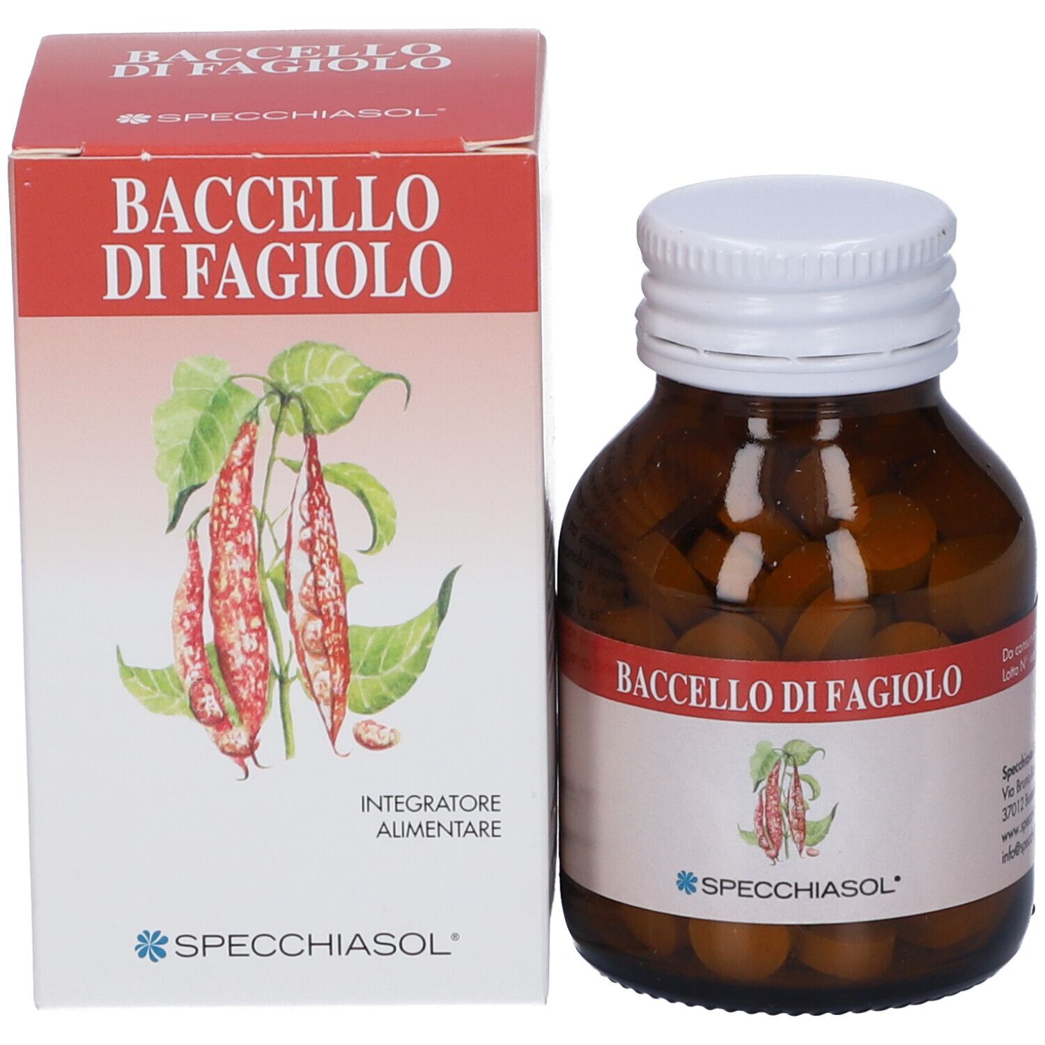Specchiasol Baccello di Fagiolo Compresse