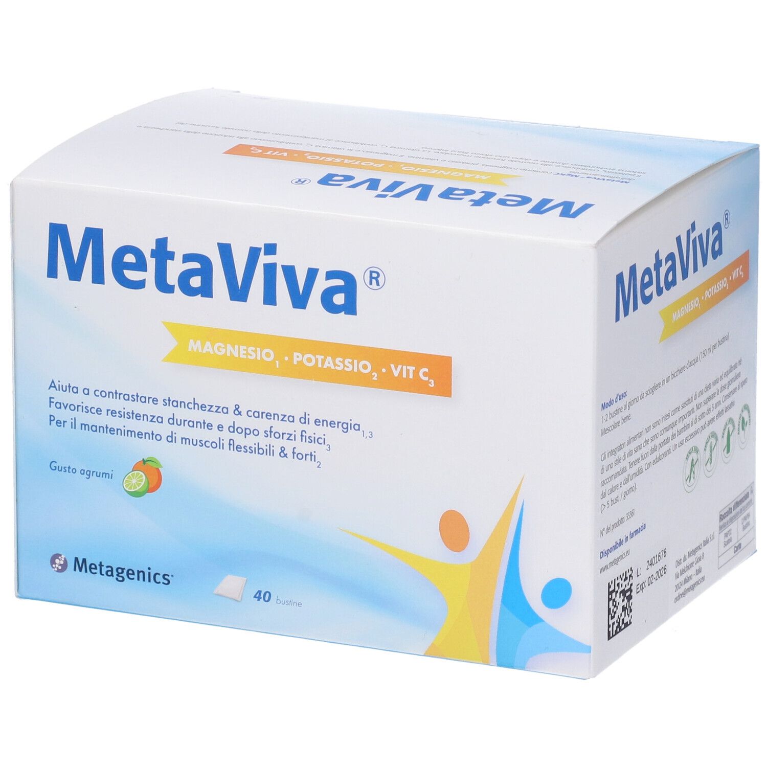 Metaviva Magnesio - Potassio - Vitamina C