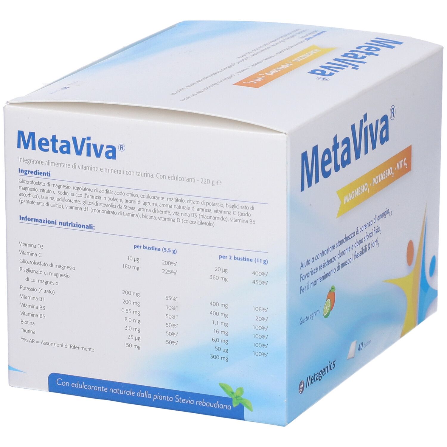 Metaviva Magnesio - Potassio - Vitamina C