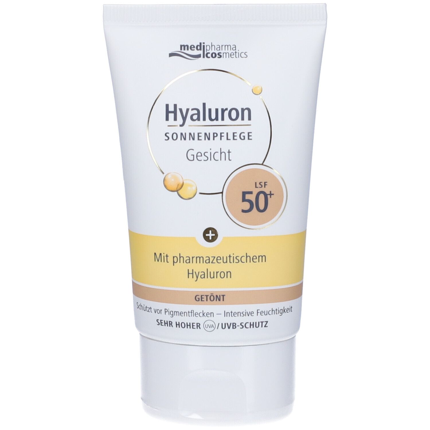 Medipharma Hyaluron Protezione Solare Viso Colorata SPF50+