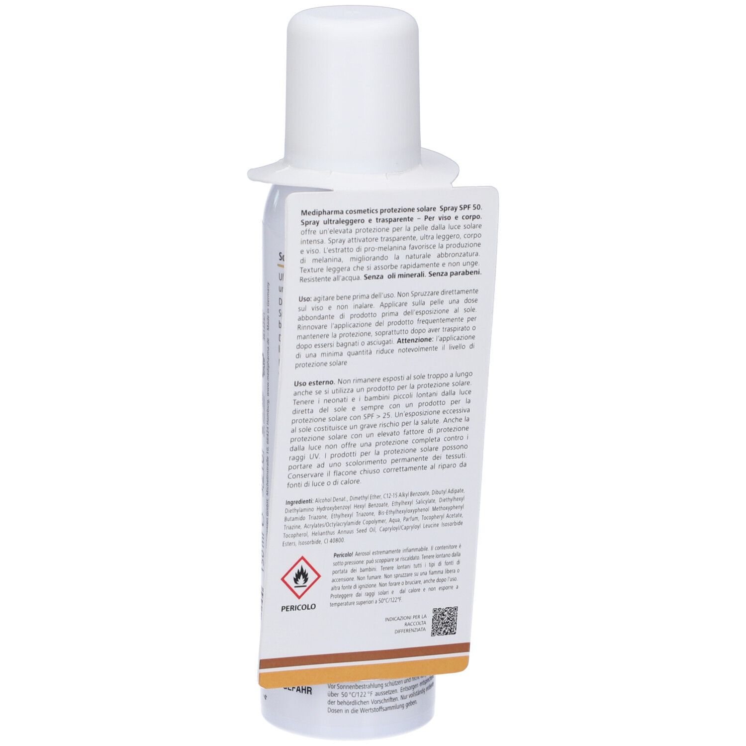Medipharma Attivatore Solare Spray Bronze SPF50 150ml