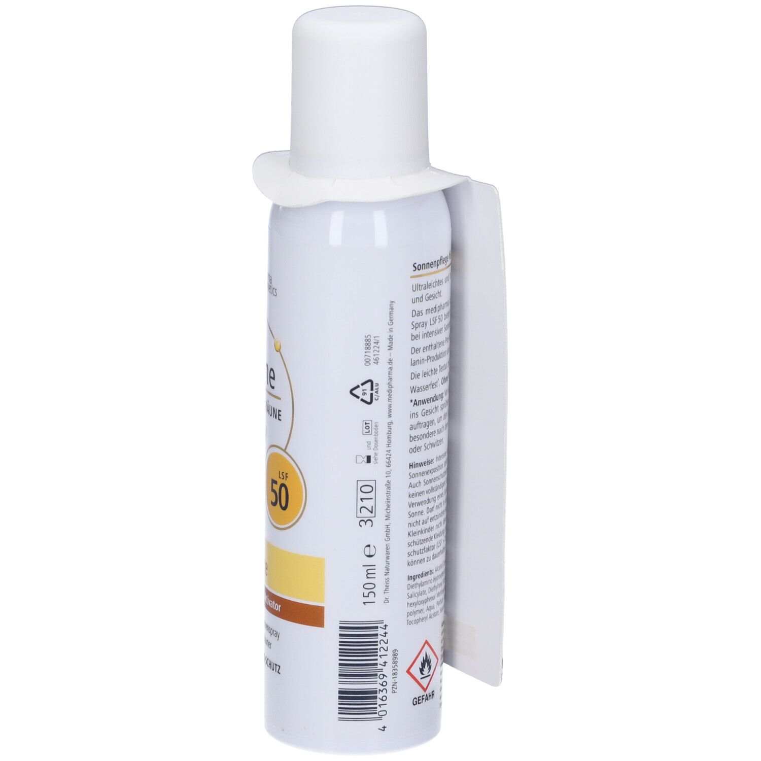 Medipharma Attivatore Solare Spray Bronze SPF50 150ml