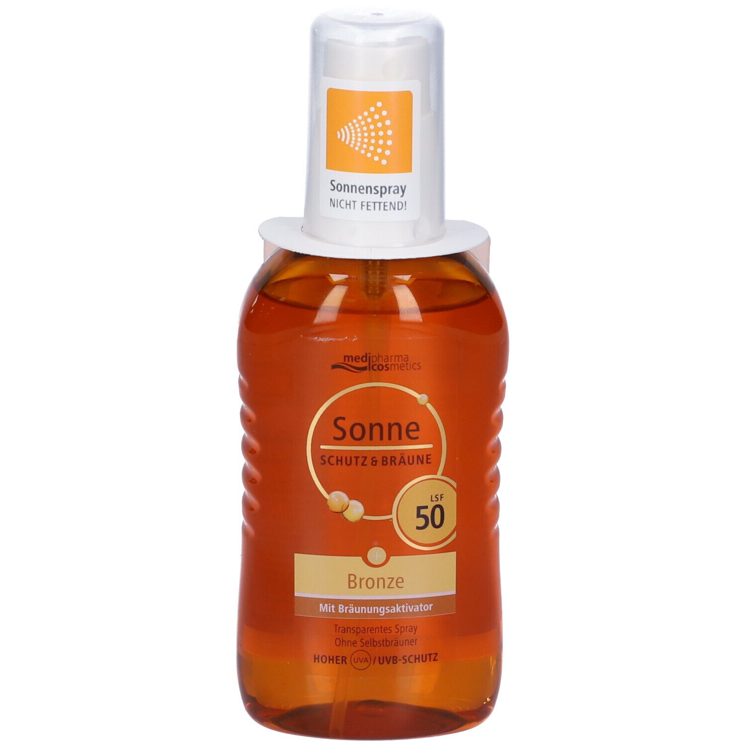 Medipharma Attivatore Solare Spray No Gas Bronze SPF50 200ml