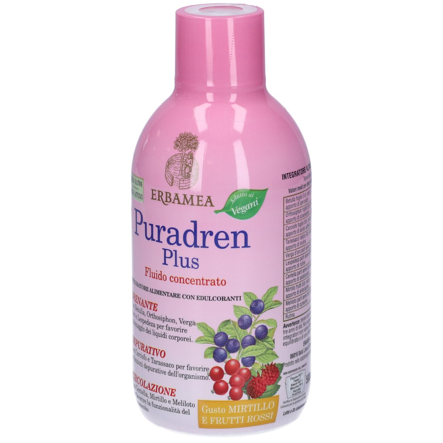 Puradren Plus Mirtillo Frutti Rossi