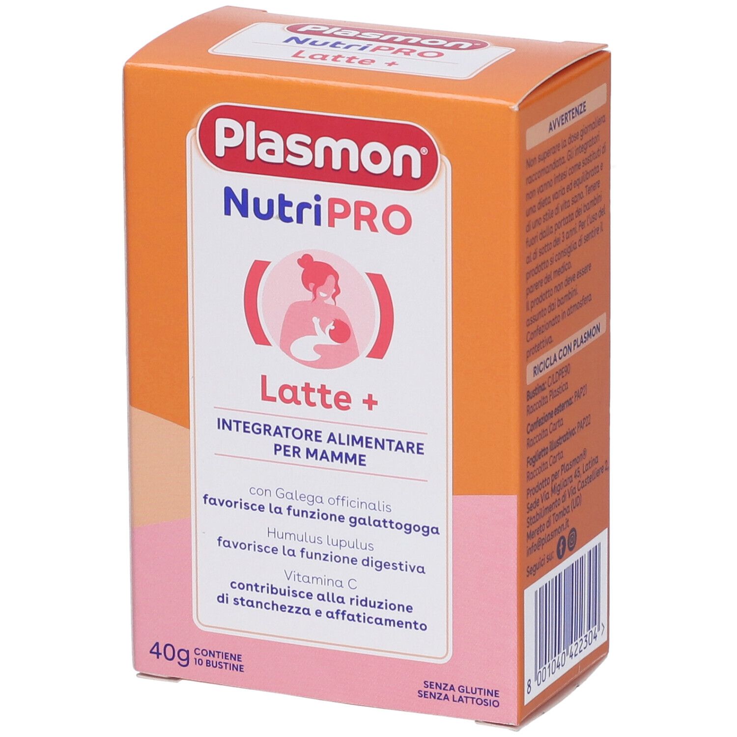 Plasmon Nutripro Latte+ 10 Bustine