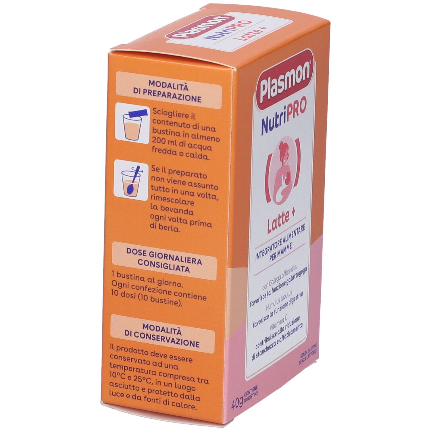 Plasmon Nutripro Latte+ 10 Bustine