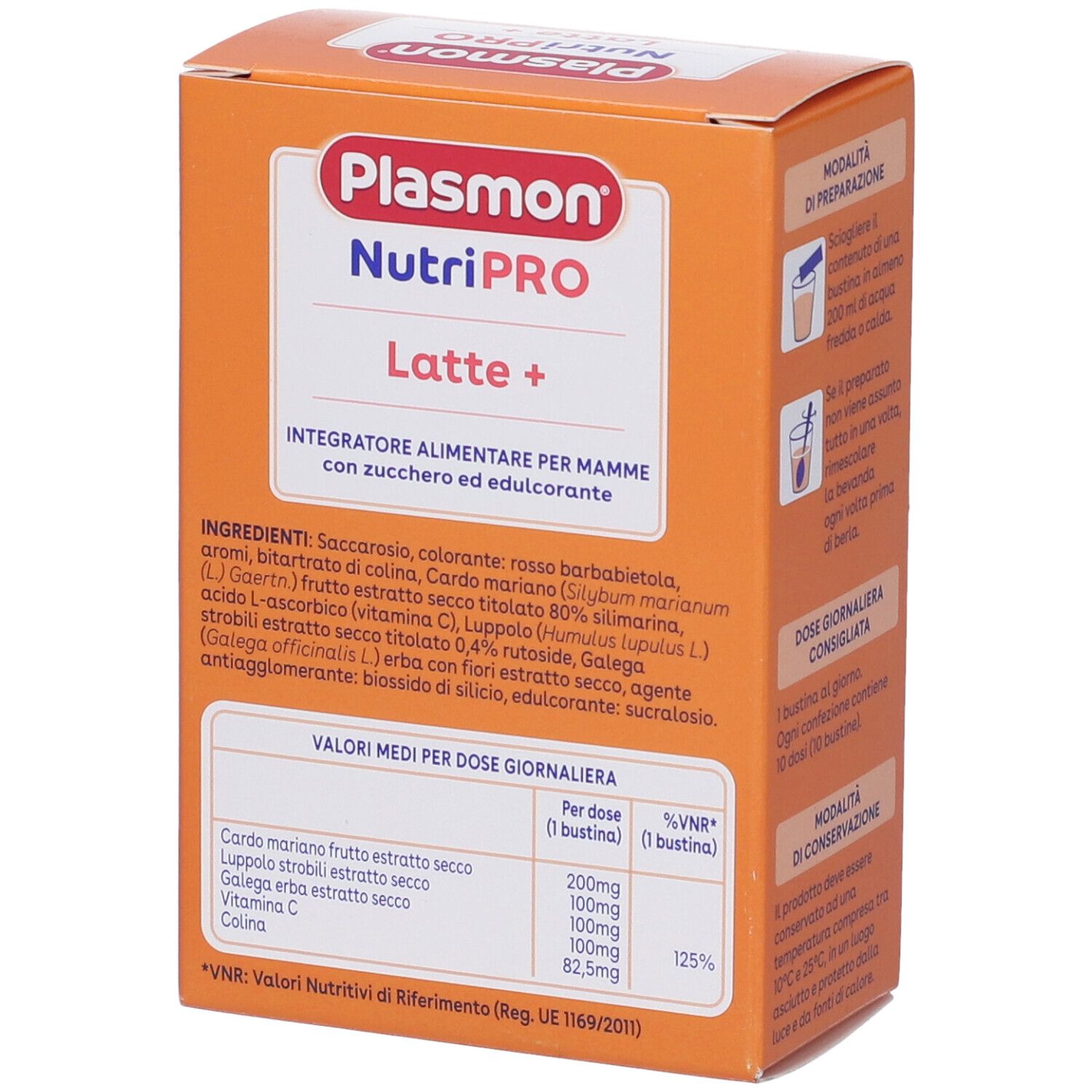 Plasmon Nutripro Latte+ 10 Bustine