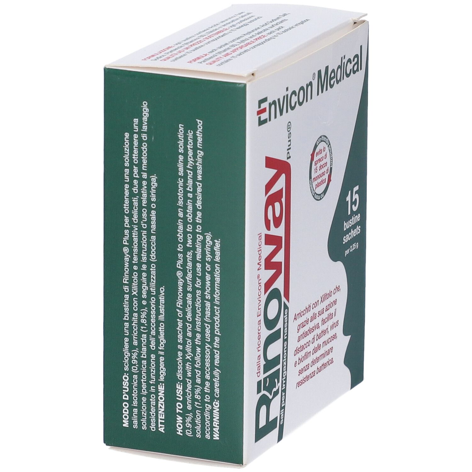 Sale Isotonico Rinoway Plus Con Xilitolo 15 Bustine