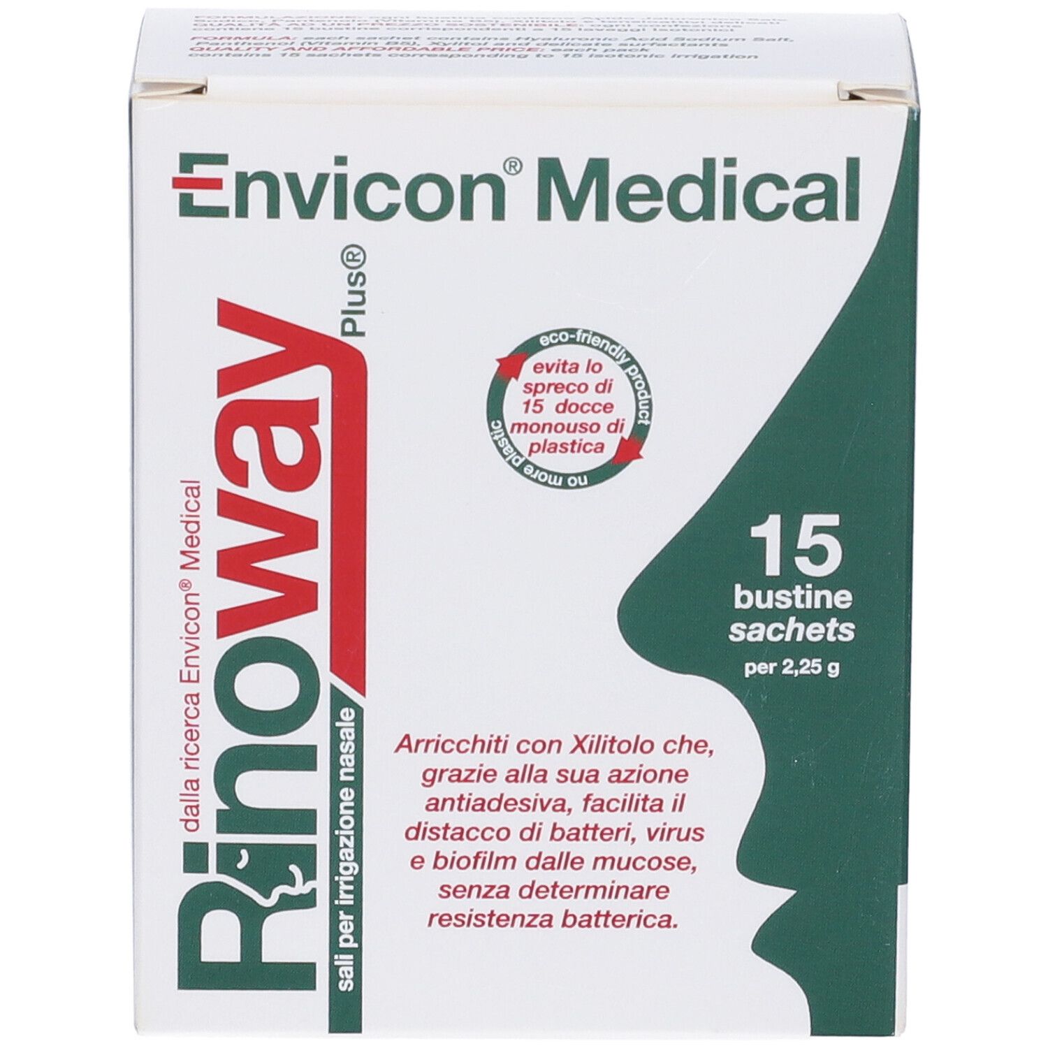 Sale Isotonico Rinoway Plus Con Xilitolo 15 Bustine