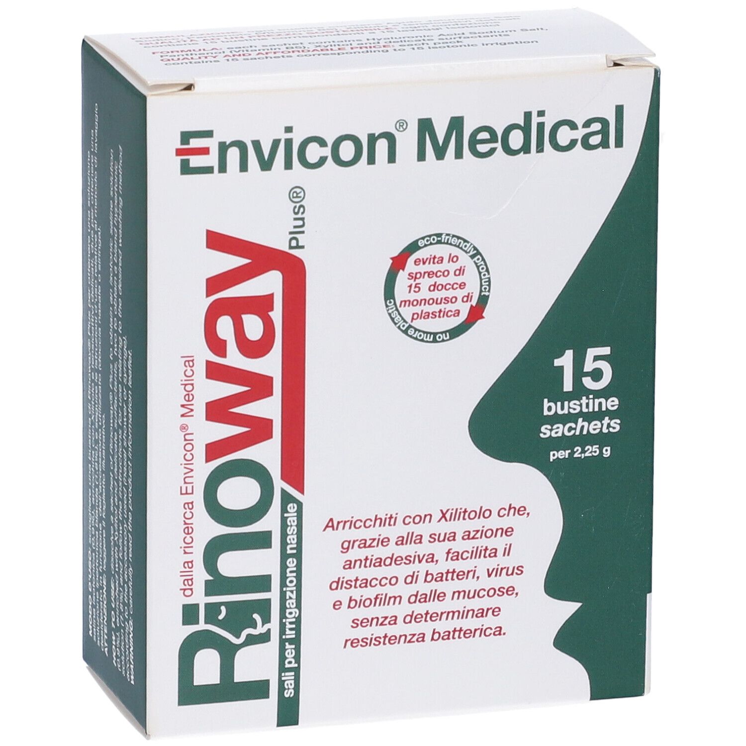 Sale Isotonico Rinoway Plus Con Xilitolo 15 Bustine