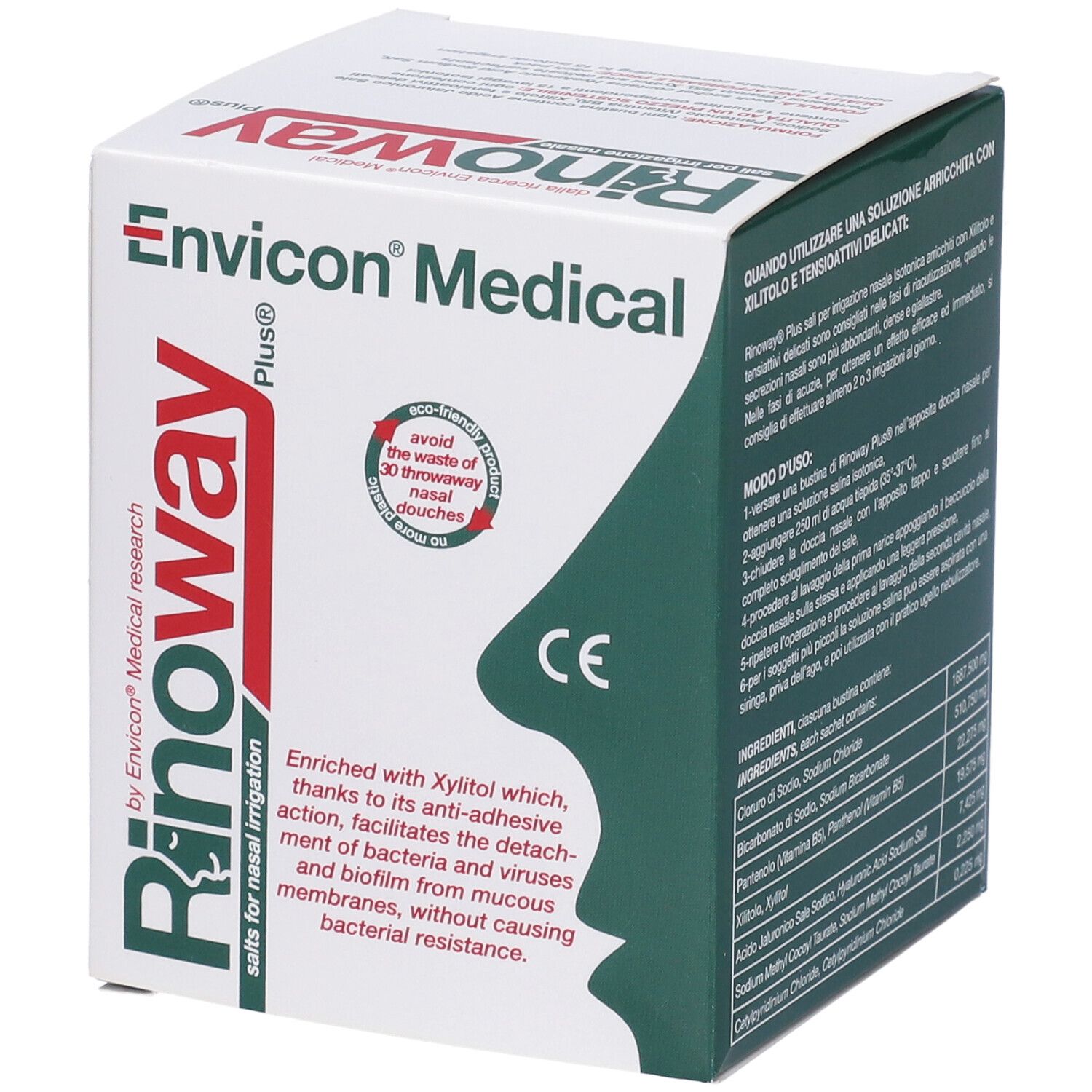 Sali Isotonici Rinoway Plus Con Xilitolo 30 Bustine