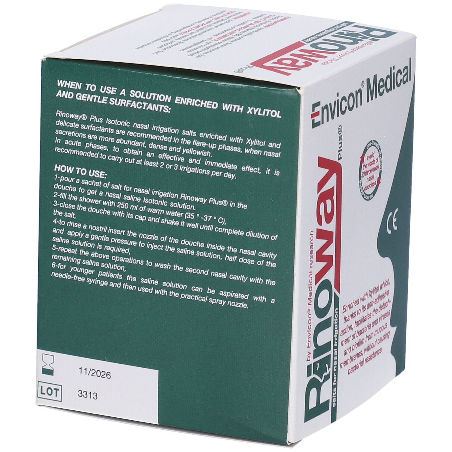 Sali Isotonici Rinoway Plus Con Xilitolo 30 Bustine