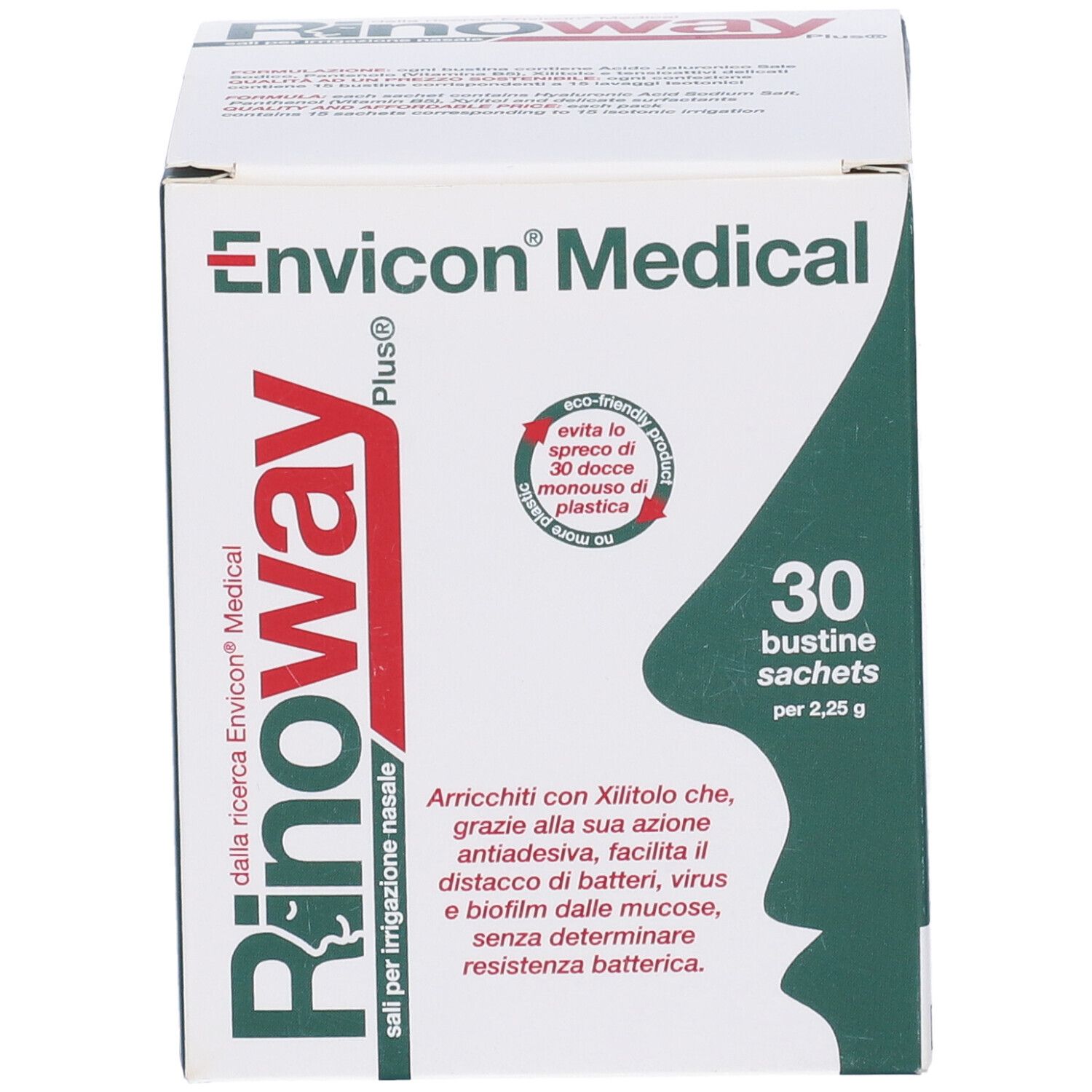 Sali Isotonici Rinoway Plus Con Xilitolo 30 Bustine