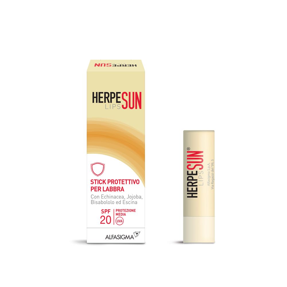 Herpesun Lip Stick Labbra Spf 20 5 Ml