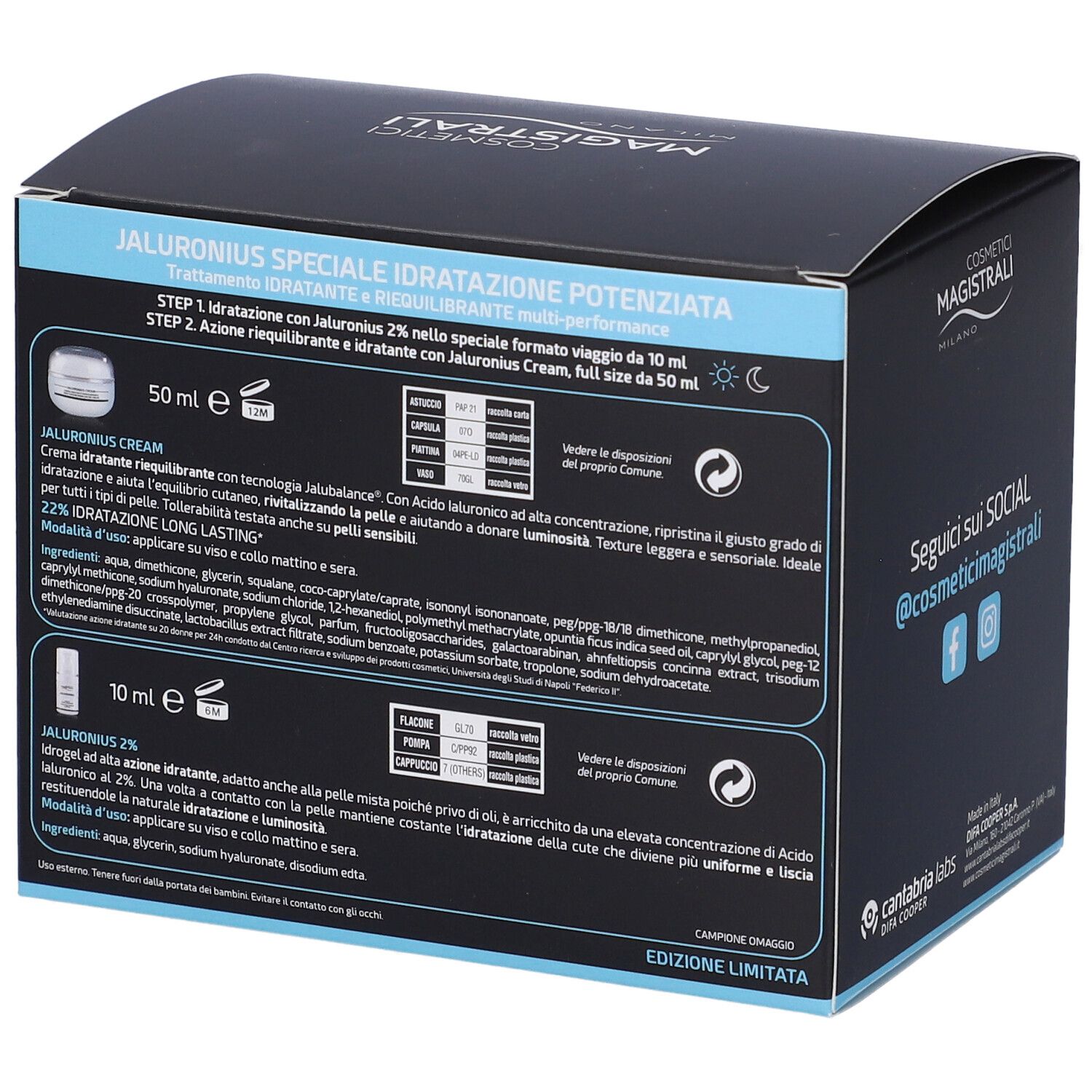 Cosmetici Magistrali Special Pack Jaluronius