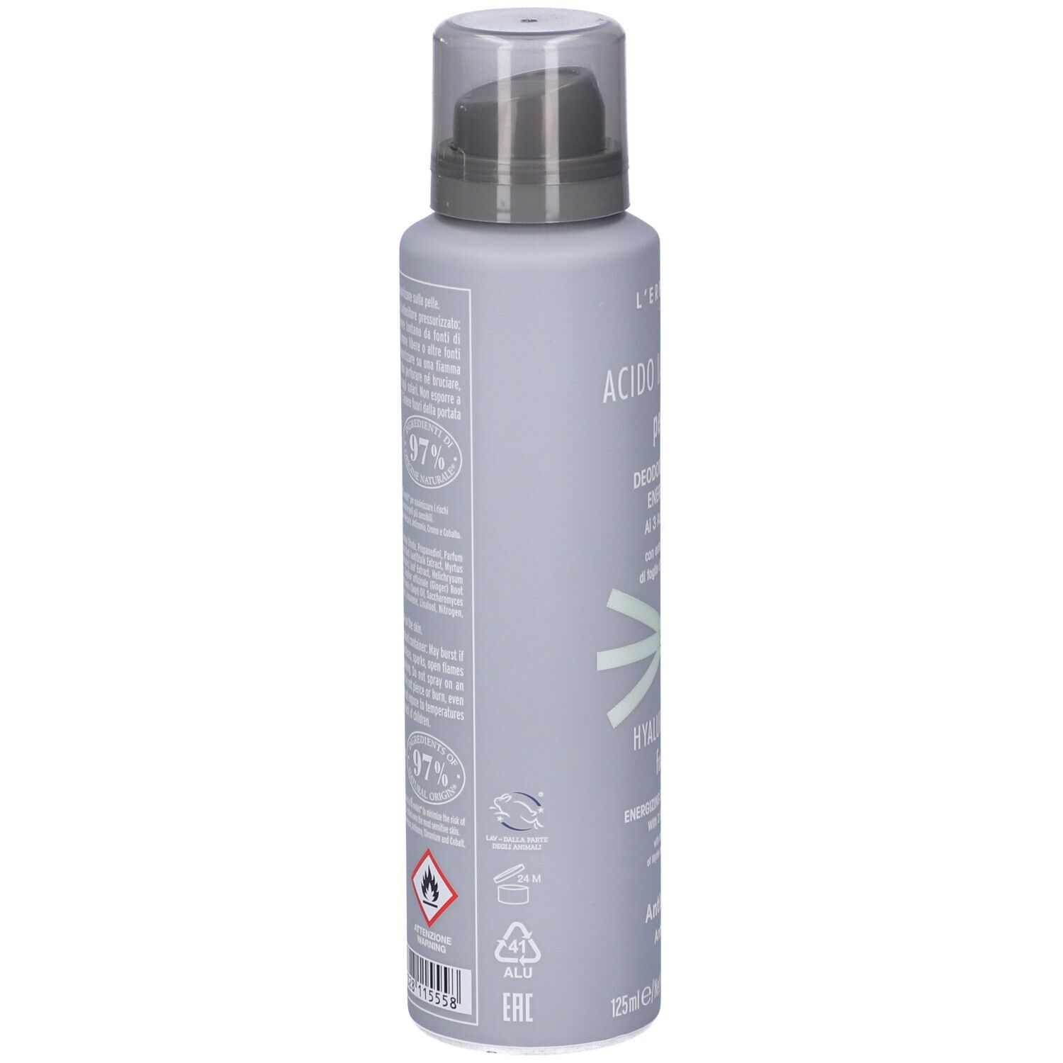 L`Erbolario Deodorante Spray Acido Ialuronico per Lui