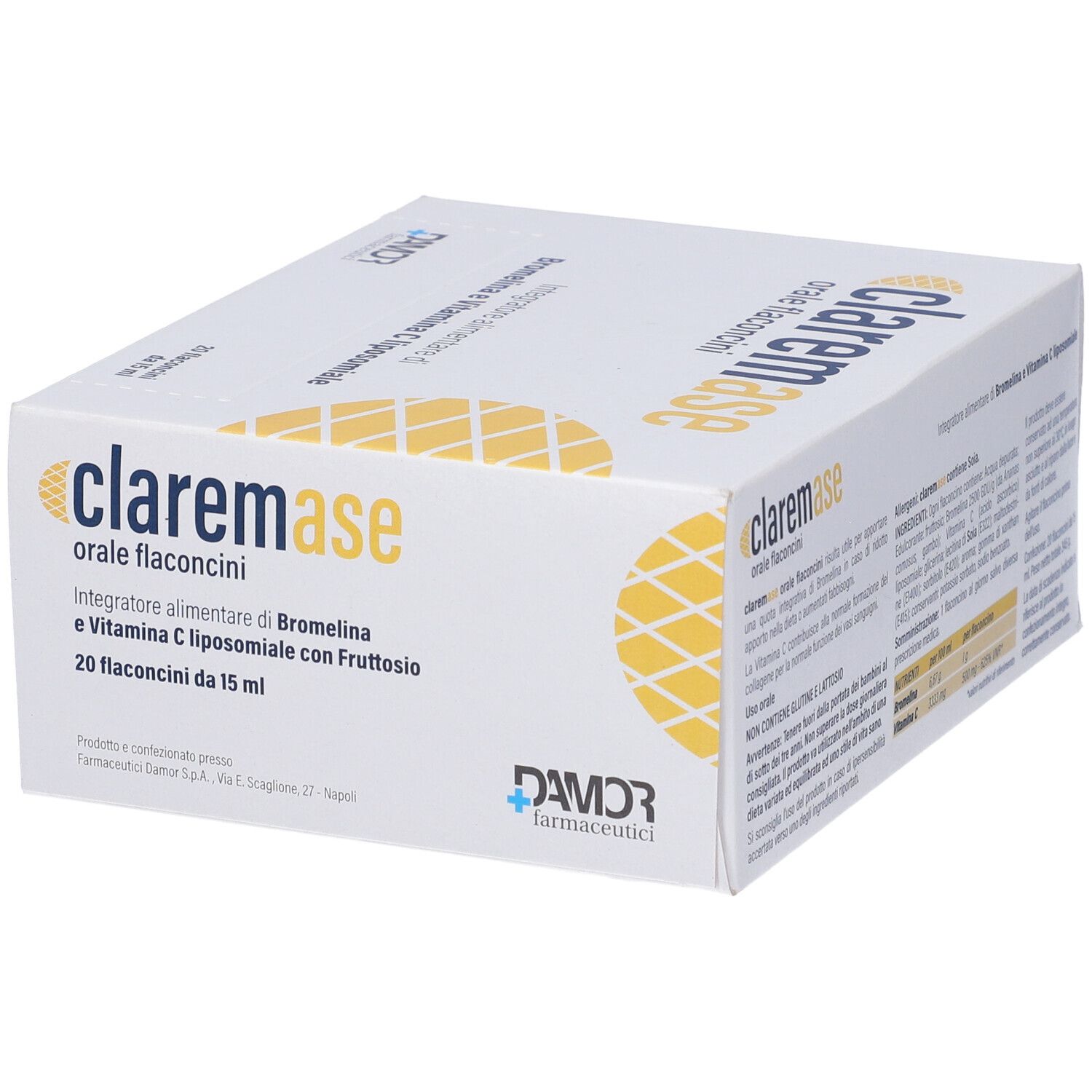 Claremase Orale 20 Flaconcini