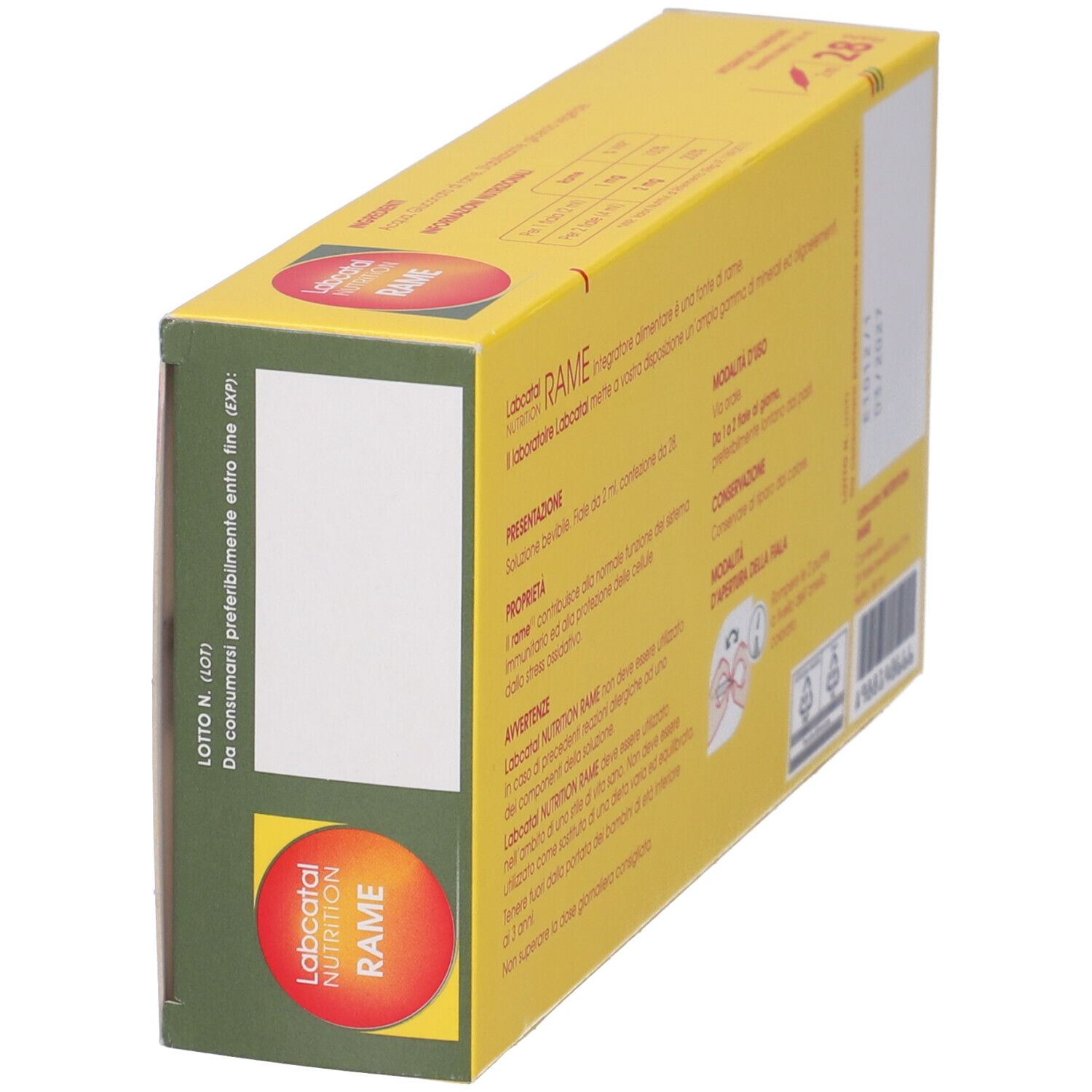 Labcatal Nutrition Rame Fiale