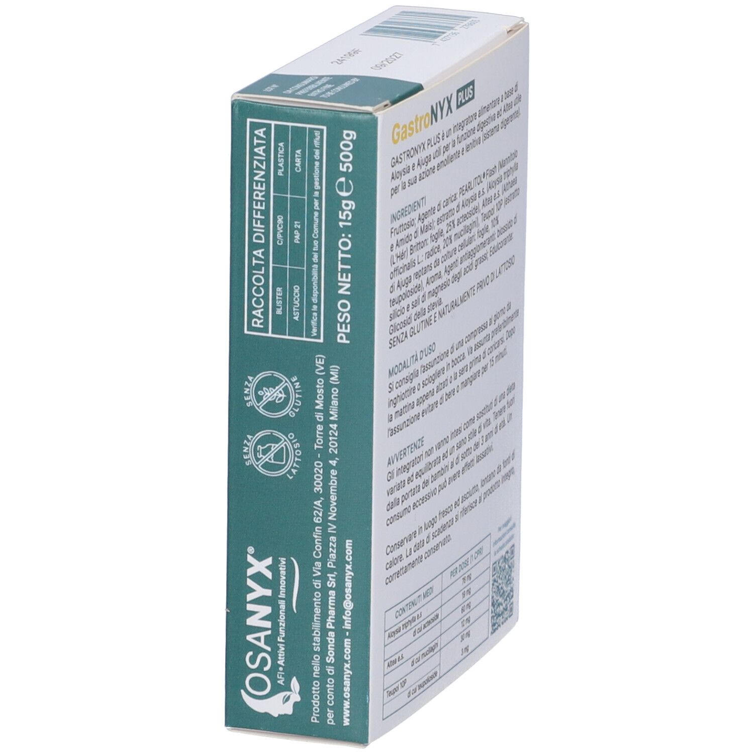 Gastronyx Plus 30 Compresse Orosolubili
