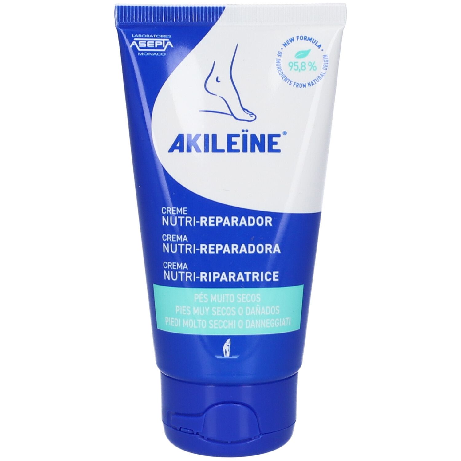 Akileine Crema Nutri-Riparatrice Piedi Secchi