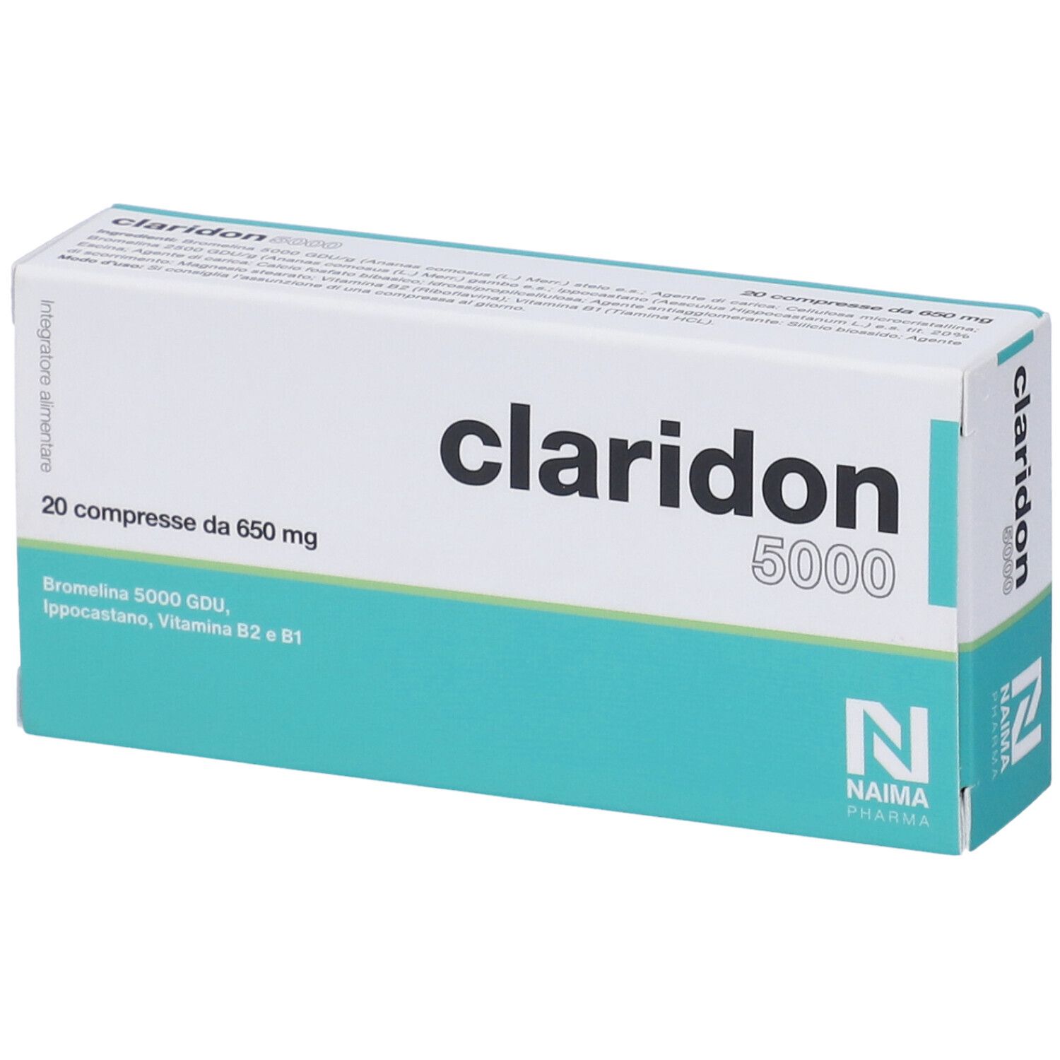 Claridon 5000 20 Compresse