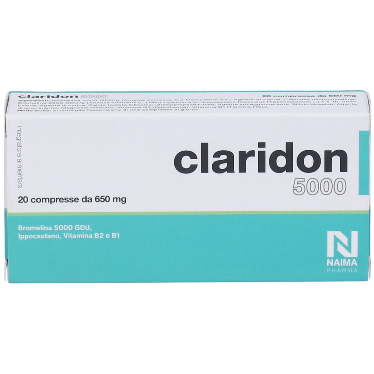 Claridon 5000 20 Compresse