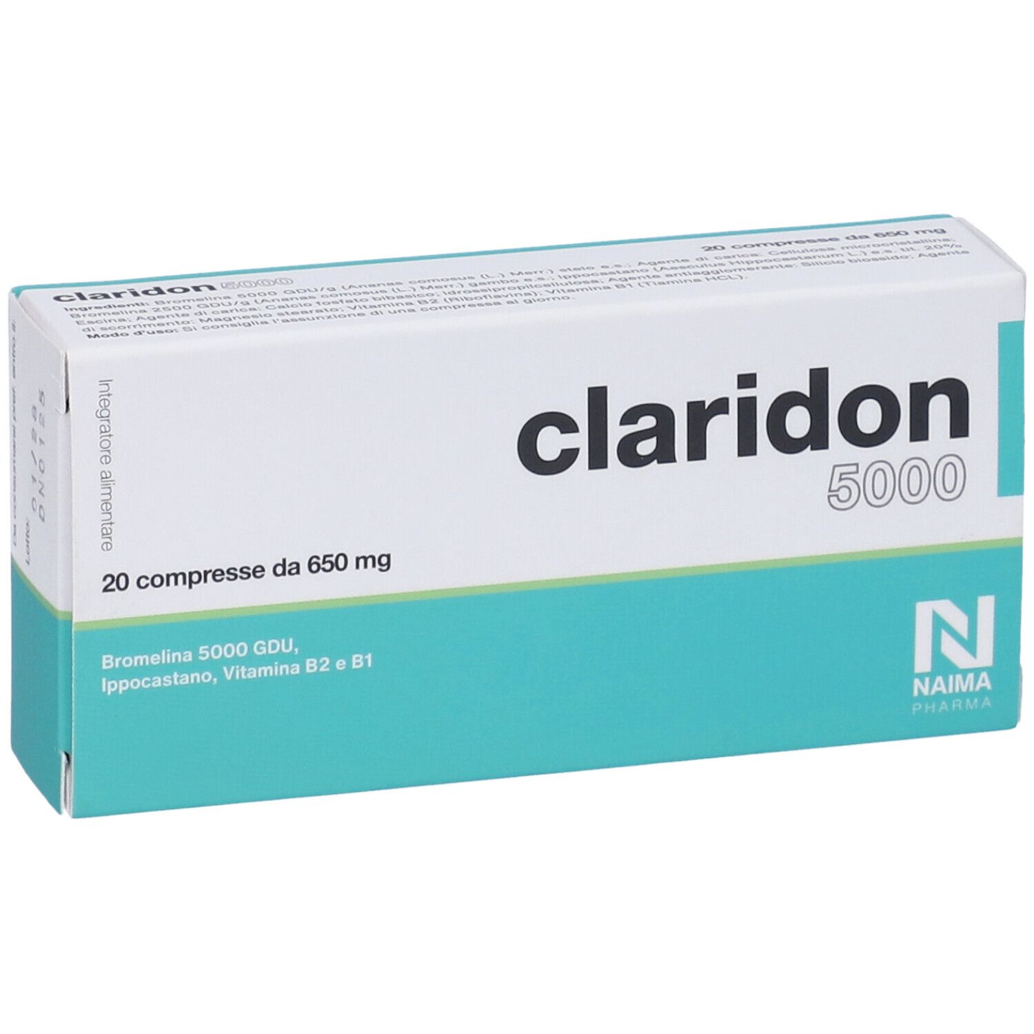 Claridon 5000 20 Compresse