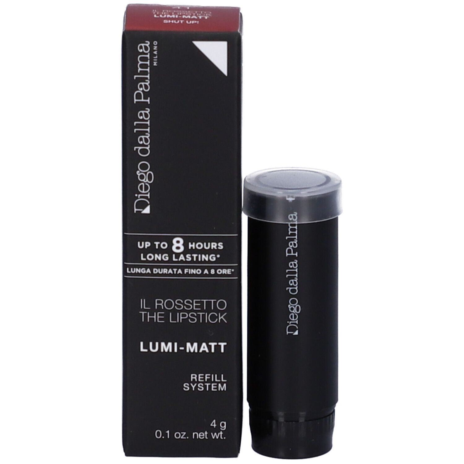 Diego Dalla Palma Il Rossetto Lumi-Matt Refill System Colore 41 Shut Up Amarena