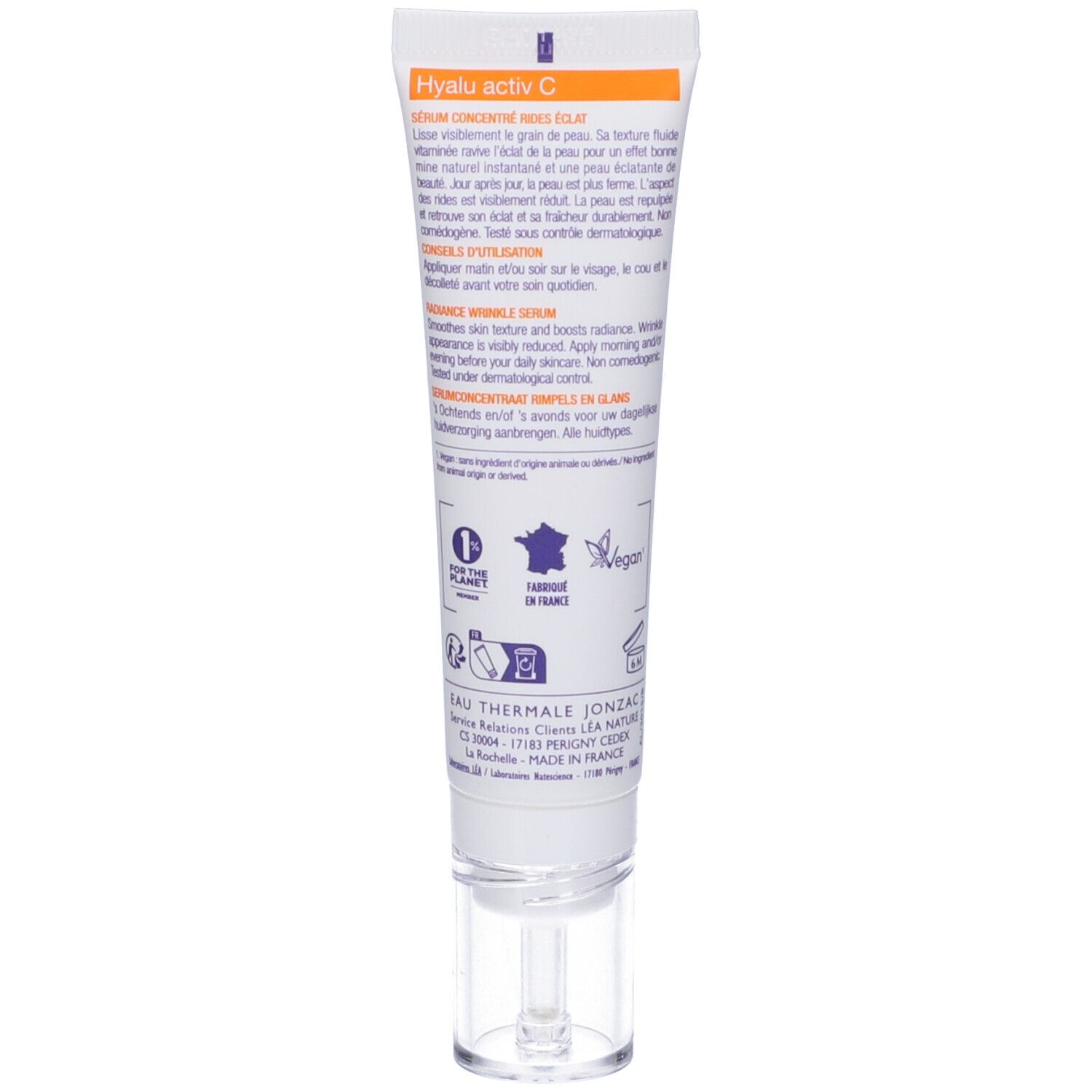 Eau Thermale Jonzac Hyalu Activ C Siero Antirughe