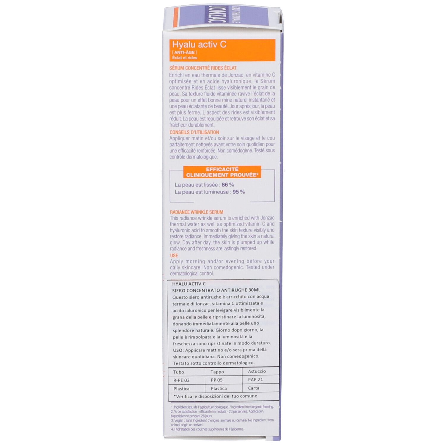 Eau Thermale Jonzac Hyalu Activ C Siero Antirughe