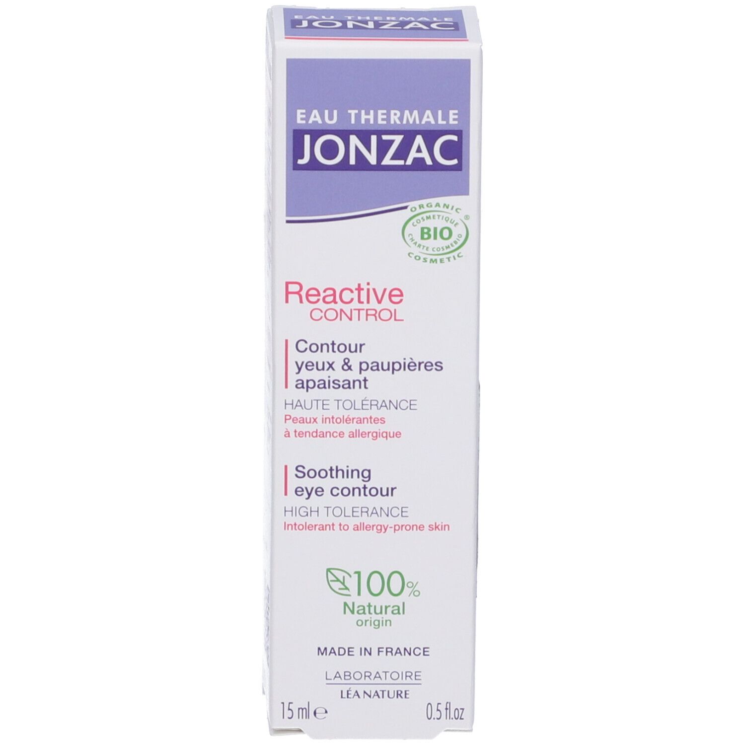 Eau Thermale Jonzac Réactive Control Crema Contorno Occhi Lenitiva