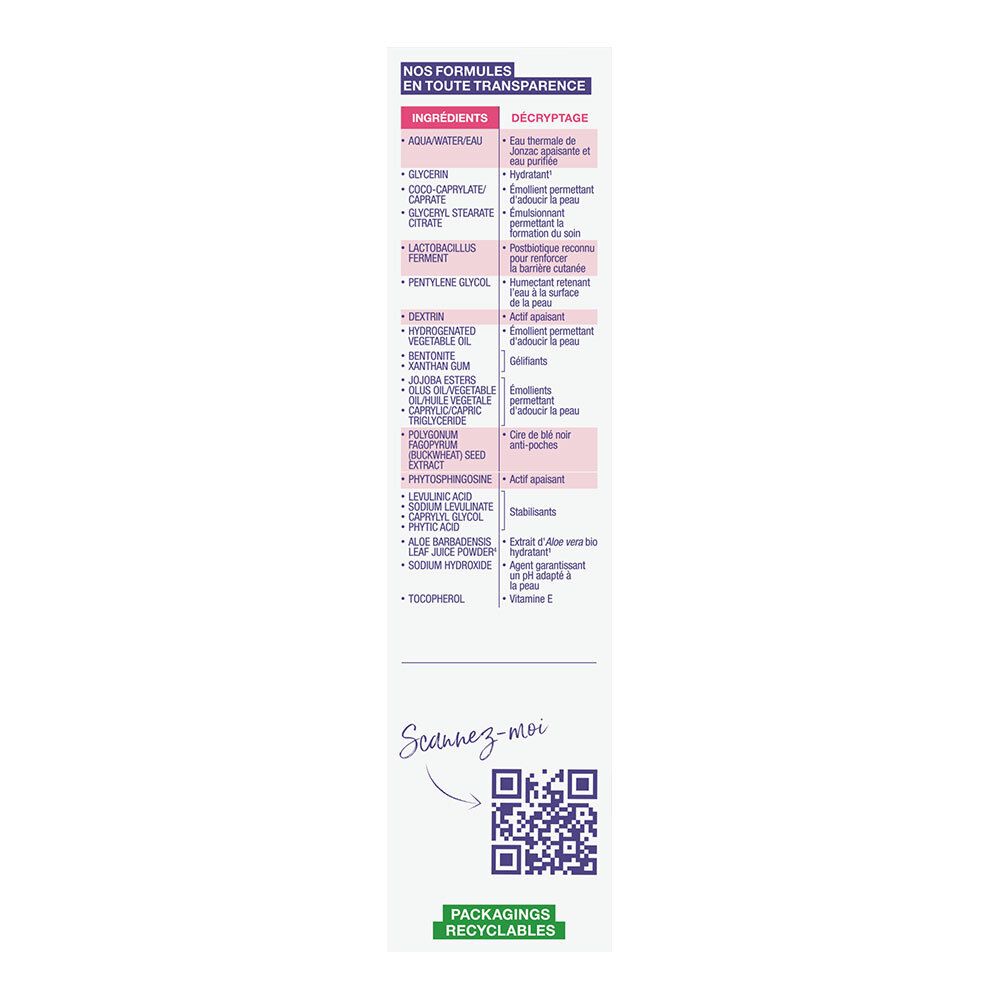 Eau Thermale Jonzac Réactive Control Crema Contorno Occhi Lenitiva