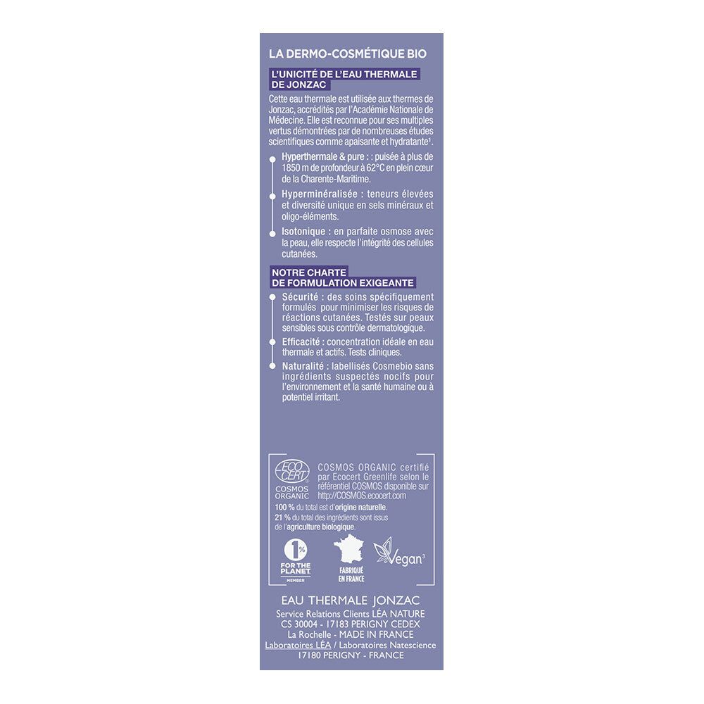 Eau Thermale Jonzac Réactive Control Crema Contorno Occhi Lenitiva
