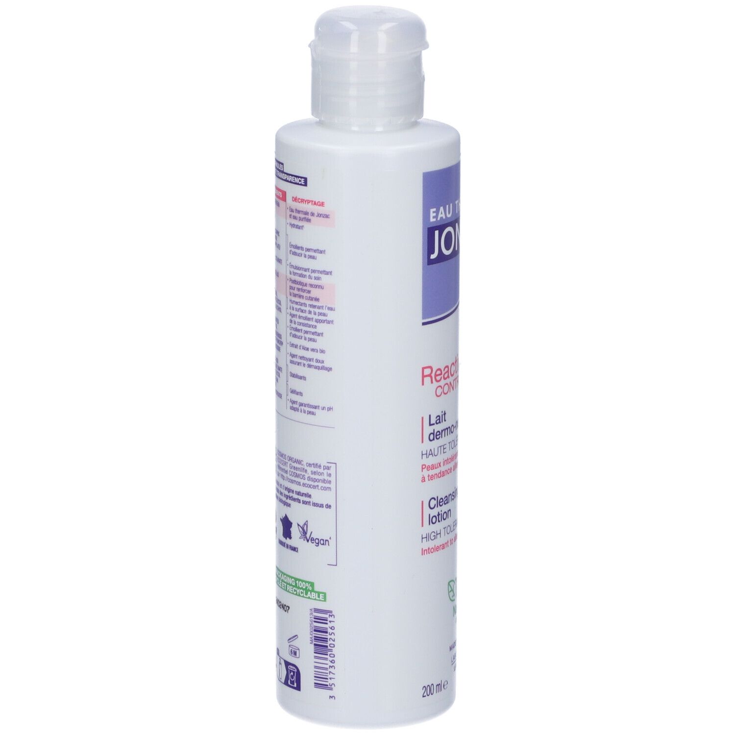 Eau Thermale Jonzac Latte Dermodetergente Reactive