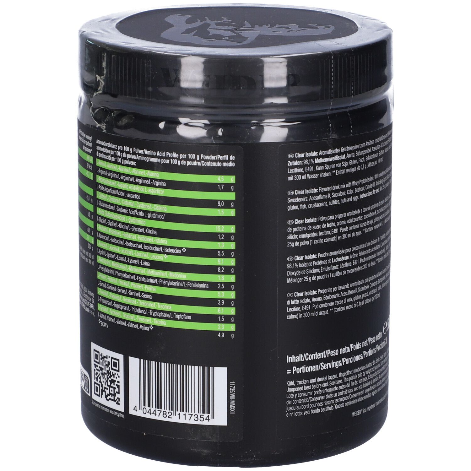 Weider Clear Isolate Polvere Watermelon