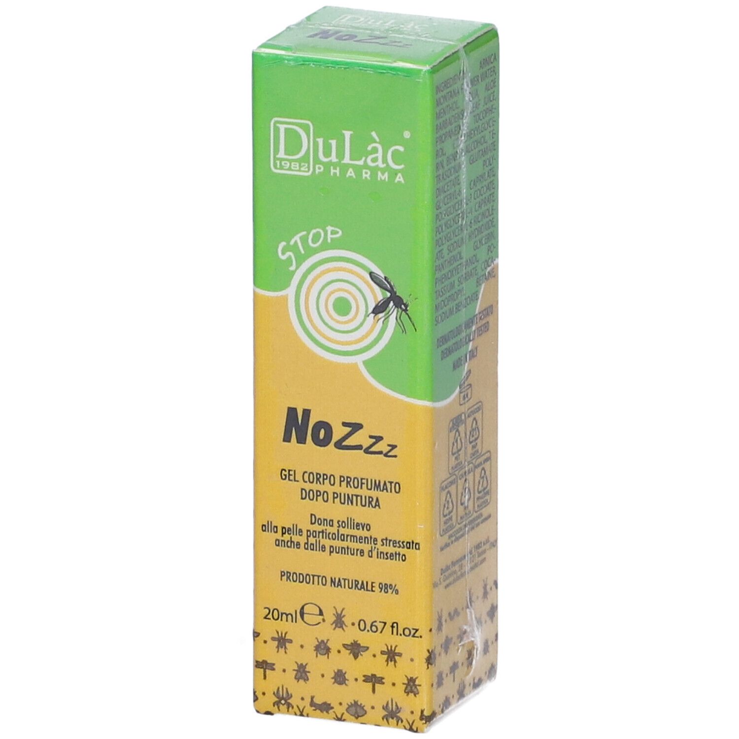 Dulàc NoZzz Gel Corpo Dopopuntura Roll-On